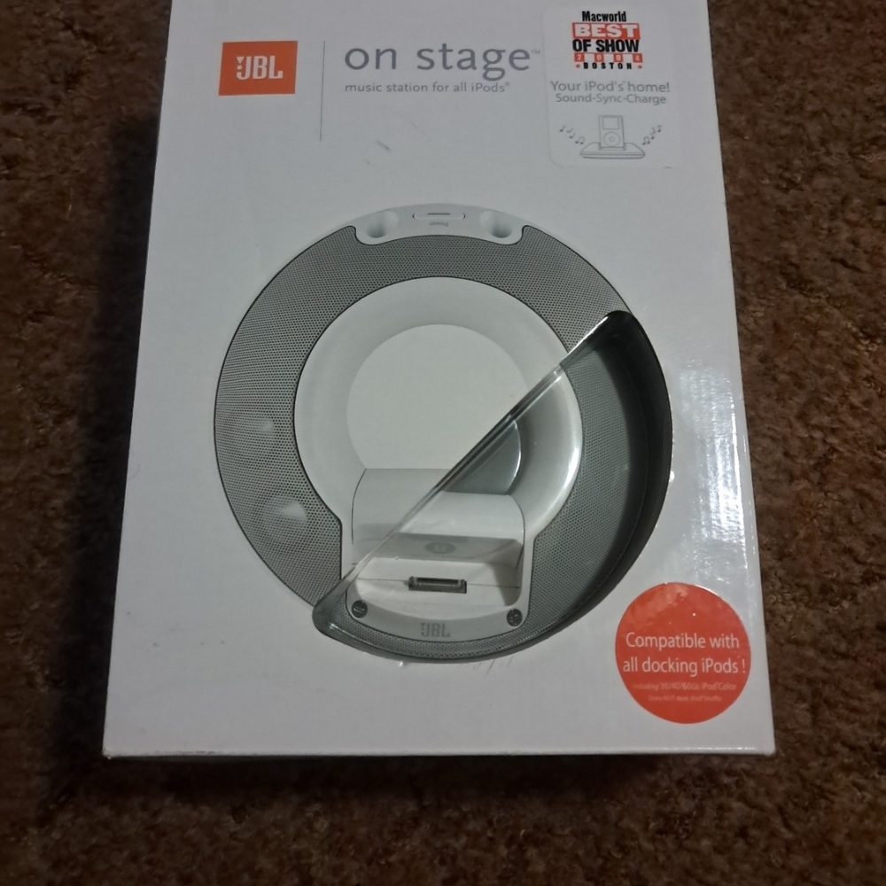 JBL On Stage Music Station for iPods vintage 2004